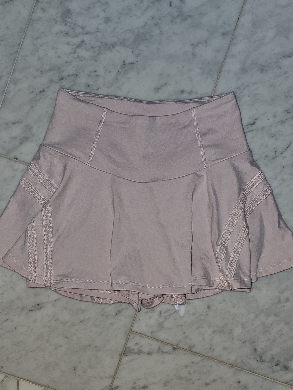 FP Movement Light Mauve Athletic Skort with Built-in Shorts